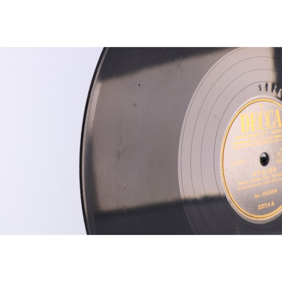 Al Jolson – Avalon / Anniversary Song - 1946 10" 78 rpm Shellac Record 23714 - Picture 11 of 16